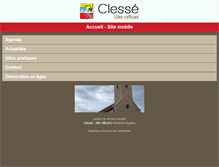 Tablet Screenshot of clesse71.fr
